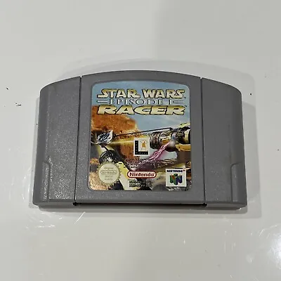 Star Wars Episode 1 Racer Nintendo 64 N64 Game PAL Australia • $20