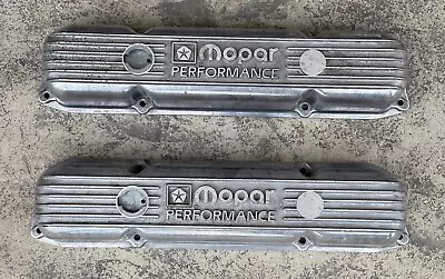 🔥Genuine Mopar Performance 383 400 440 Big Block Aluminum Valve Covers 🔥 • $225