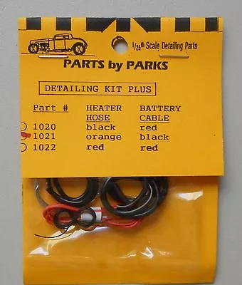 Radiator Heater Hose Cable 1:24 1:25 Part By Parks Car Model Accessory 1021 • $8.62