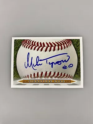 Mike Tyson Sweet Spot Signature Card Auto Signed Autograph Cardinals Cubs  • $7.99