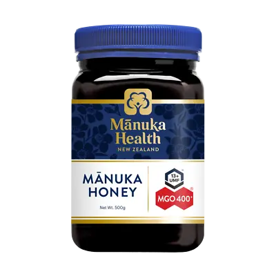 New Zealand Honey Manuka Health Honey MGO400+ UMF13+ 500gm • $79.19