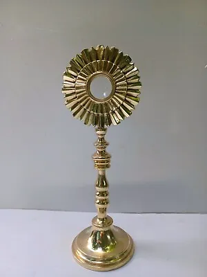 Antique Bronze Monstrance Size 15 Tall • $500