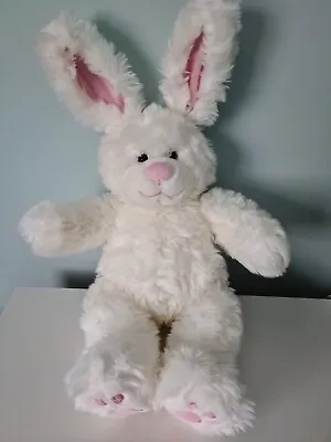 £14.99 • Buy Build A Bear White Easter / Fun Bunny Rabbit With Pose Able Ears