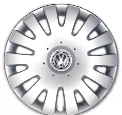 Genuine OEM VW Hubcap Jetta Rabbit 2005-2010 Cover Fits 16  Wheel - Chipped Edge • $39.95