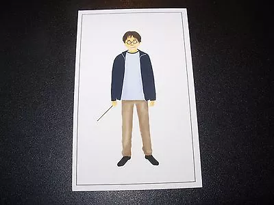 MAX DALTON Harry Potter Sorcerers Stone PRINT 2X4  Poster Art Handbill G • $2.99