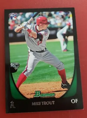 2011 Bowman Draft #101 Mike Trout RC Rookie • $125