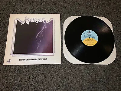 Venom – Calm Before The Storm LP 1987 Filmtrax AJK Black Metal 80s Vinyl Record • $39.99