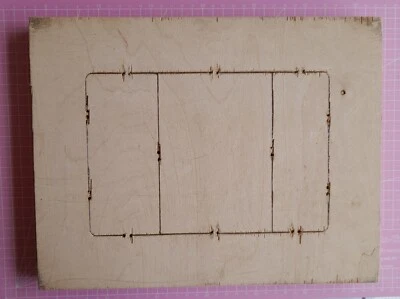 £30 • Buy Custom Made Large Wooden Die Gate Fold Card Wedding Invites  Large Machines Only