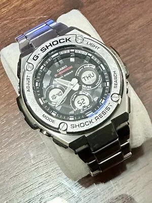 CASIO G-SHOCK G-STEEL SOLAR MEN WATCH GST-S310. Stainless Steel • $250