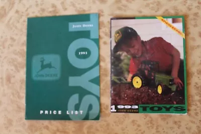 1993 John Deere Price List And Catalogue X2 ~ 30yrs Vintage Tractor Toys • $6.50