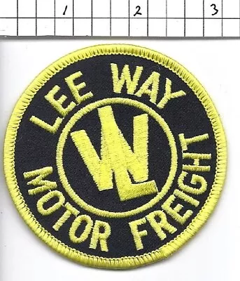 Lee Way Motor Freight Trucking Patch02/14/lw Replica • $2.50