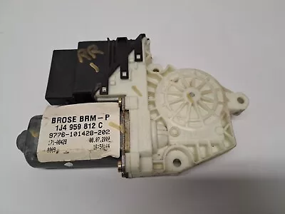 RH Rear Power Window Motor 99-01 VW Jetta Golf MK4 - Genuine - 1J4 959 812 C • $29.95