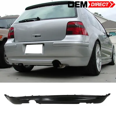 Fits 99-05 VW Golf MK4 25AE Style Unpainted Rear Lip Lower Bumper Spoiler PU • $199.99