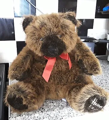 £20 • Buy Harrods Christmas Bear 1992 ~ 13 Inches Seated