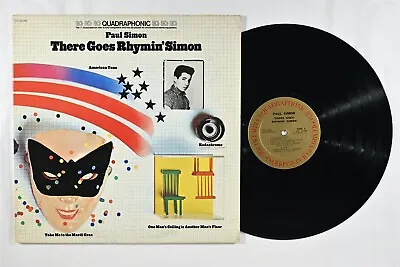 Paul Simon There Goes Rhymin' Simon COLUMBIA CQ 32280 QUADRAPHONIC 1973 • $10