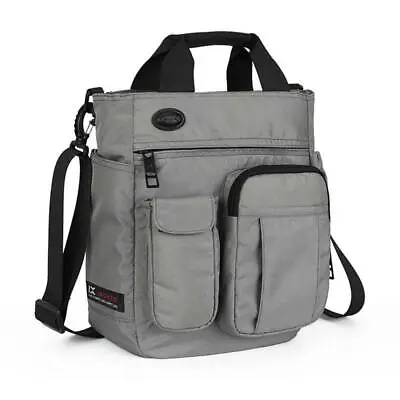 Men Laptop Bag Travel Rucksack Business Briefcase Multi-Pocket Backpack SPM • £28.79