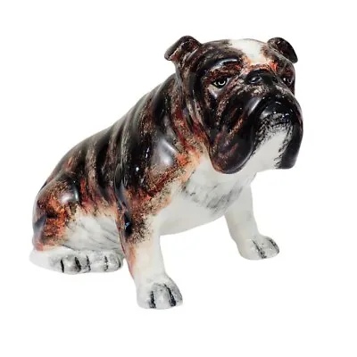 $50 • Buy Goldscheider Bulldog Dog Porcelain Figurine England Signed Vintage