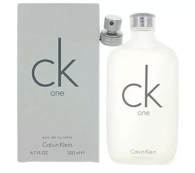 CK ONE By Calvin Klein EDT Unisex For Men Women 6.7 Oz / 6.8 Oz  * 100 AUTHENTIC • $36.99