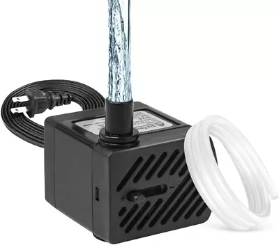 50GPH 3W Small Submersible Water Pump Mini Ultra Quiet For Aquarium Fish Tank • $11.99