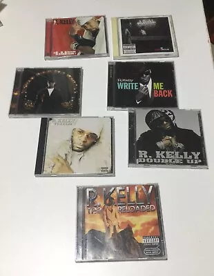 R Kelly CD Lot Of 7 Double Up Write Me Back  Remix Vol 1  Untitled TP-2 TP-3 • $28.88