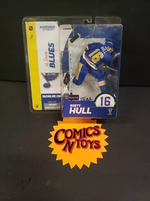 McFarlane SERIES 9 BRETT HULL SECRET CHASE Variant NHL ST LOUIS BLUES 16 • $47.99