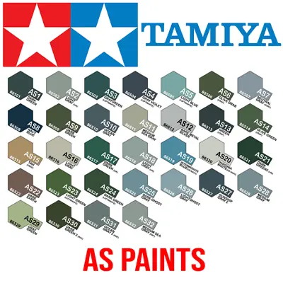 Tamiya AS Spray Acrylic Paint 100ml – Full Range • £6.99