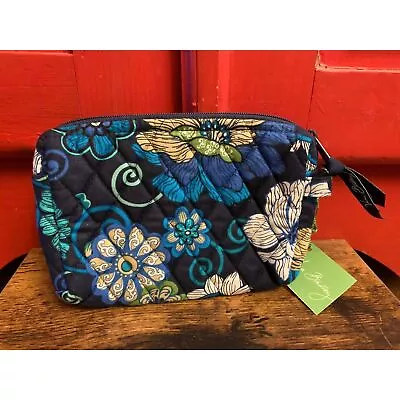 NWT Vera Bradley Small Cosmetic Bag Mod Floral 6 X 4.5 Travel Bag For Purse HTF • $11.99