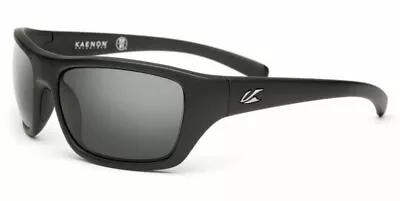 NEW KAENON SUNGLASSES KANVAS Matte Black Label With Grey Mirror G12 Lenses • $129