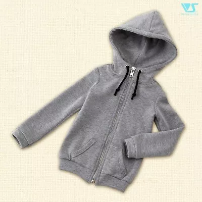 BJD Volks Super Dollfie SD16 SD13B SDGrB Parka Gray La Parsonal Hoodie Jacket • $27.96