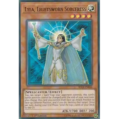 Lyla Lightsworn Sorceress - BLLR-EN036 - Ultra Rare - 1st Edition • $1.49