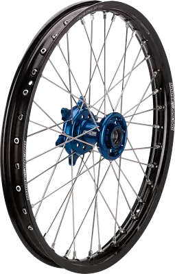 Moose Black SX1 Complete Wheel 17x1.4 Blue Hub Suzuki RM85 02-23 • $333.95
