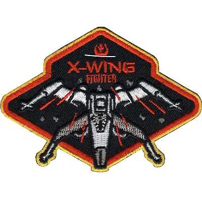 Star Wars Official X-Wing Fighter Rebel Resistance Lucasfilm Iron On Patch • $13.99