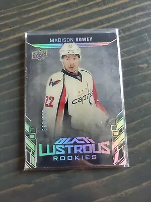 2017-18 SPx UD Black Lustrous Rookies /299 Madison Bowey #LR-MB Rookie • $2.49