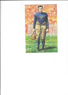 August Mike Michalske Packers Unsigned Goal Line Art Card • $2