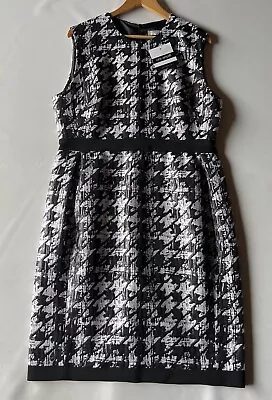 Carla Zampatti Dress Womens 14 Shift  Sleeveless Made In Australia Rrp $799 • $365