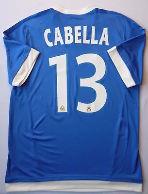 Cabella Olympique Marseille Jersey 2015 2016 Third M Shirt Adidas S11876 Ig93 • $38.16