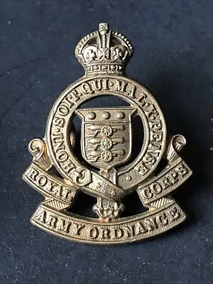 £12 • Buy Royal Army Ordnance Corps RAOC Collar Dog Badge