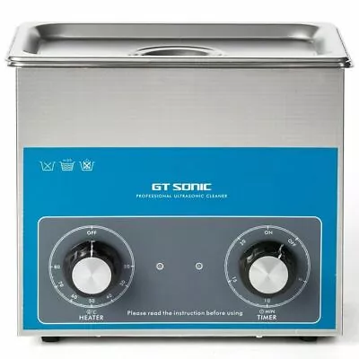 3L Ultrasonic Cleaner With Timer Heater Cleaner For Jewelry Glasses Watch 220V • $279.38
