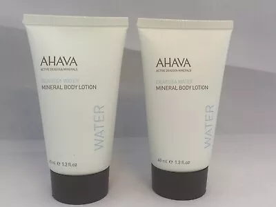 8 AHAVA Deadsea Water Mineral Body Lotion 1.3 Oz Each   New No Box 8 Travel Pac • $18.93