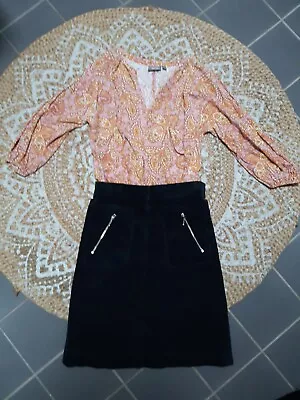 Ladies Zimmermann Sz 1 Or 10 Cord Skirt & Boho Top • $50