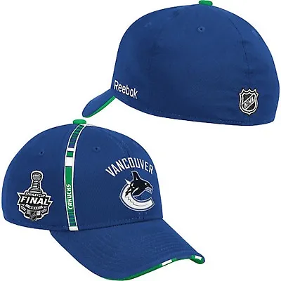 Nhl Vancouver Canucks Stanley Cup Hat Cap Reebok • $19.99