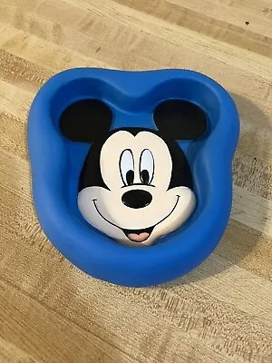 Vintage Mickey Mouse Avon Kids Floating Blue Soap Dish Disney 1995 Bathroom Dish • $20