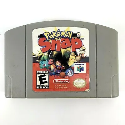 Pokemon Snap (Nintendo 64 1999) Tested Authentic N64 • $23.95