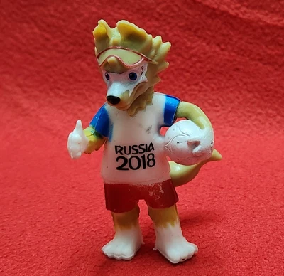 $11.99 • Buy FIFA WORLD CUP Russia 2018 ZABIVAKA Mascot Figure #C  Soccer ARGENTINA