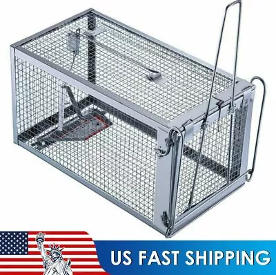 Live Humane Cage Trap For Rats Mice Chipmunks Rodents Small Animal Pest Control • $14.53