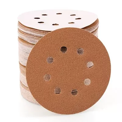 $19.94 • Buy Sanding Disc 60 80 120 150 240 Grit Sandpaper Random Orbital Sander Round Paper