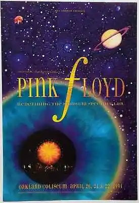 $286 • Buy Pink Floyd Concert Poster 1994 BGP-92 Oakland Coliseum