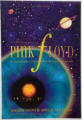 $286 • Buy Pink Floyd Concert Poster 1994 BGP-92 Oakland Coliseum