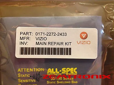 VIZIO Main Board Repair Kit For 0171-2272-2433 • $17.99
