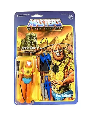 Masters Of The Universe Beast Man Weapons Pak Variant Super7 ReAction MOTU HeMan • $4.25